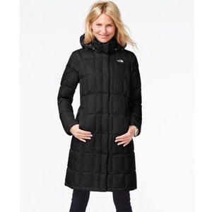 The Northface Black long Parka